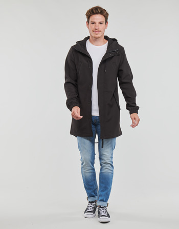 Only & Sons  ONSHALL HOOD SOFTSHELL PARKA Musta