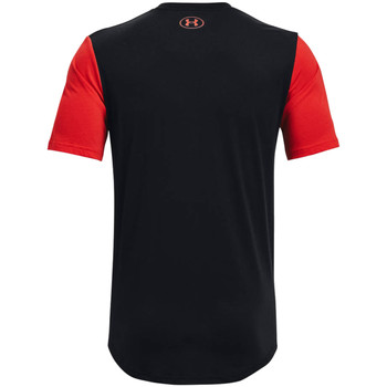 Under Armour Athletic Department Colorblock SS Tee Musta