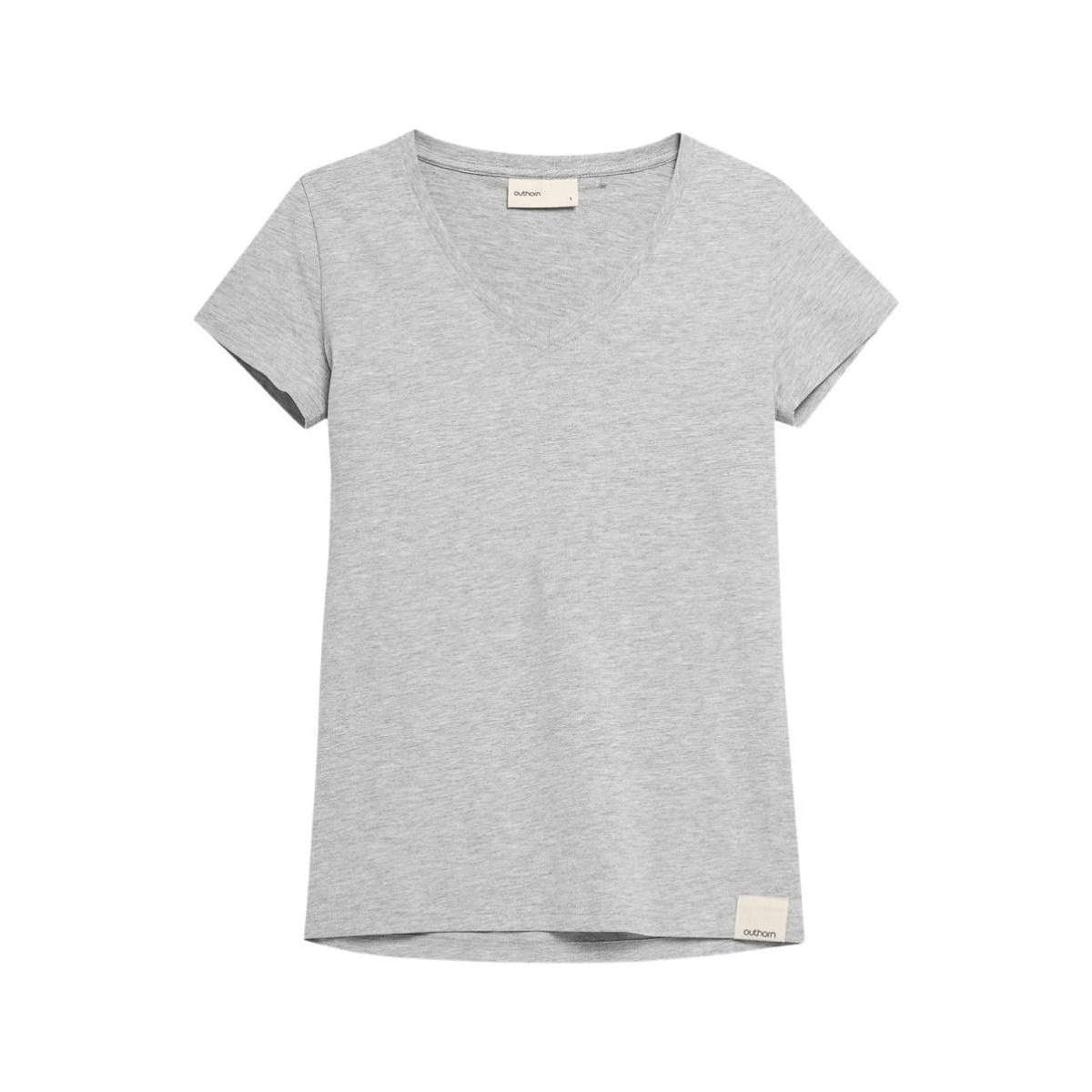 vaatteet Naiset Lyhythihainen t-paita Outhorn TSD601 Harmaa