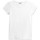 vaatteet Naiset Lyhythihainen t-paita 4F TSD353 Valkoinen