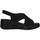 kengät Naiset Sandaalit ja avokkaat Enval 1782900 Musta