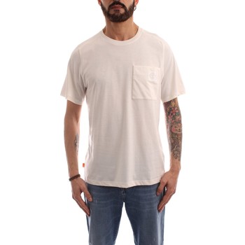 vaatteet Miehet Lyhythihainen t-paita Timberland TB0A26VACM91 Valkoinen