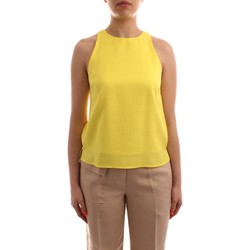 vaatteet Naiset Topit / Puserot Calvin Klein Jeans K20K203788 Keltainen