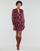 vaatteet Naiset Lyhyt mekko Liu Jo WF2317 Viininpunainen / Vaaleanpunainen