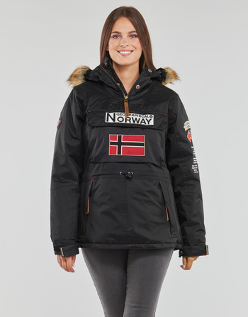 vaatteet Naiset Parkatakki Geographical Norway BRIDGET Musta