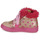kengät Tytöt Korkeavartiset tennarit Agatha Ruiz de la Prada BETTYS Kulta / Vaaleanpunainen