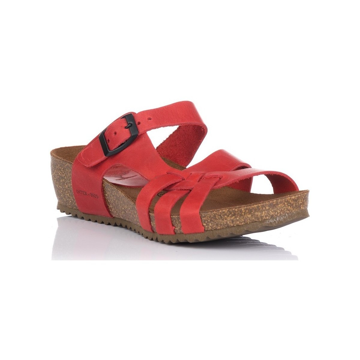 kengät Naiset Sandaalit ja avokkaat Interbios 5379 Punainen