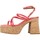kengät Naiset Sandaalit ja avokkaat Angel Alarcon 22090 Vaaleanpunainen
