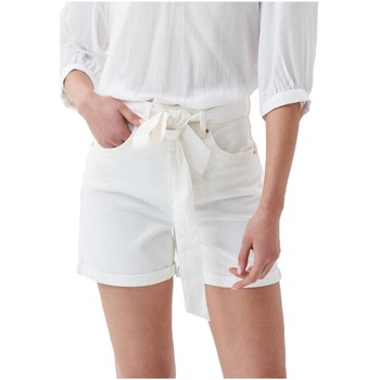 vaatteet Naiset Shortsit / Bermuda-shortsit Salsa  Valkoinen