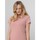 vaatteet Naiset Lyhythihainen t-paita 4F TSD355 Vaaleanpunainen