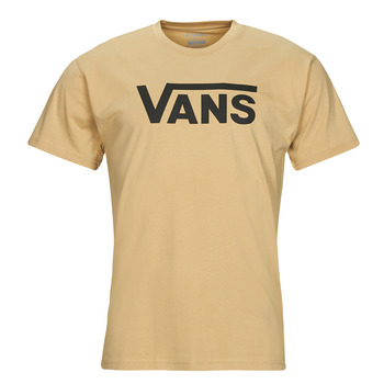 vaatteet Miehet T-paidat pitkillä hihoilla Vans VANS CLASSIC Taos / Greige-musta