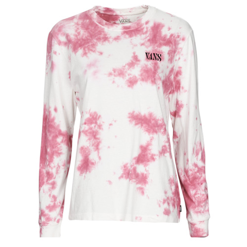 vaatteet Naiset T-paidat pitkillä hihoilla Vans SHOOTY LS BFF Vaaleanpunainen / Wine