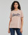 vaatteet Naiset Lyhythihainen t-paita Superdry VINTAGE LOGO BOROUGH TEE Vaaleanpunainen / Dust
