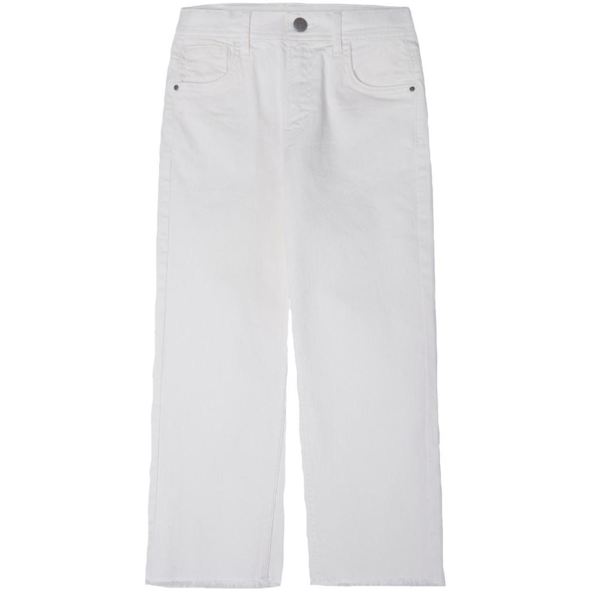 vaatteet Tytöt Farkut Pepe jeans  Valkoinen