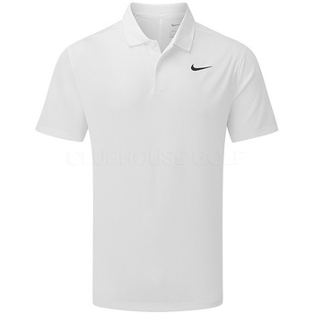 vaatteet Miehet Hihattomat paidat / Hihattomat t-paidat Nike Dri-FIT Victory Golf Polo Valkoinen