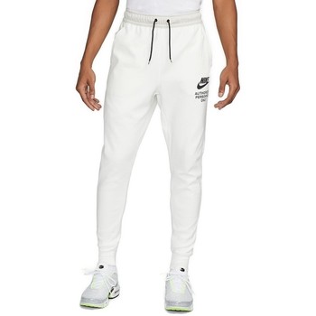 vaatteet Miehet Housut Nike M NSW FLC JGGR GX AP Valkoinen
