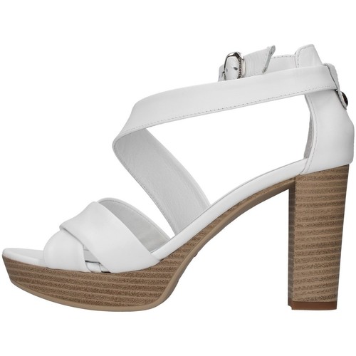 kengät Naiset Sandaalit ja avokkaat NeroGiardini E218605D Valkoinen