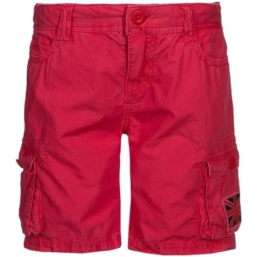 vaatteet Pojat Shortsit / Bermuda-shortsit Pepe jeans  Punainen