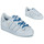 kengät Naiset Matalavartiset tennarit adidas Originals SUPERSTAR W Valkoinen / Sininen