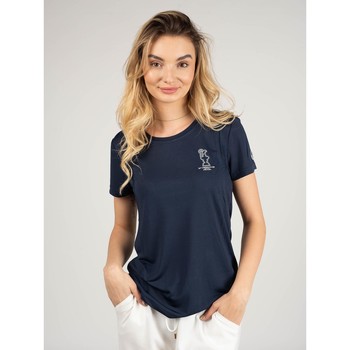 vaatteet Naiset Lyhythihainen t-paita North Sails 45 2505 000 | T-shirt Foehn Sininen