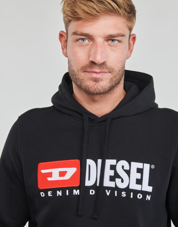 Diesel S-GINN-HOOD-DIV Musta