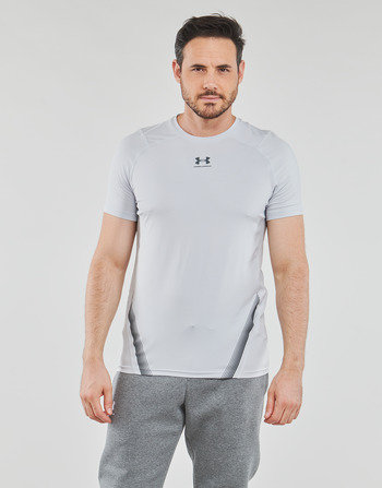 Under Armour UA HG Armour Nov Fitted SS Halo / Harmaa / Pitch / Harmaa