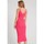 vaatteet Naiset Mekot Robin-Collection 133045724 Vaaleanpunainen