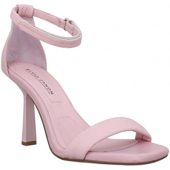 kengät Naiset Sandaalit ja avokkaat Elvio Zanon 3601 Cuir Femme Glicine Violetti