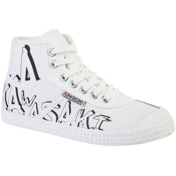 kengät Naiset Tennarit Kawasaki Graffiti Canvas Boot K202415 1002 White Valkoinen