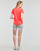 vaatteet Naiset Lyhythihainen t-paita New Balance S/S Top Vaaleanpunainen