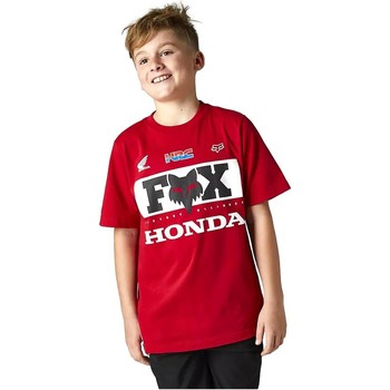 vaatteet Lapset Lyhythihainen t-paita Fox CAMISETA ROJA NIO   29175 Punainen