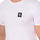 vaatteet Miehet Lyhythihainen t-paita Bikkembergs BKK1UTS07BI-WHITE Valkoinen