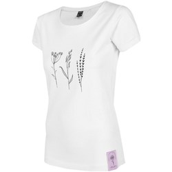 vaatteet Naiset Lyhythihainen t-paita Outhorn TSD613 Valkoinen