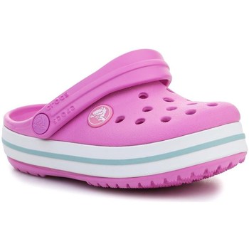 kengät Lapset Derby-kengät & Herrainkengät Crocs Crocband Clog K Vaaleanpunainen