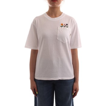 vaatteet Naiset Lyhythihainen t-paita Roy Rogers P22RND587C748XXXX Valkoinen