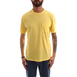 vaatteet Miehet Lyhythihainen t-paita Blauer 22SBLUH02127006202 Keltainen