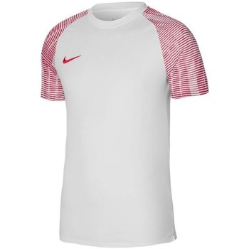vaatteet Miehet Lyhythihainen t-paita Nike Drifit Academy Valkoiset, Punainen