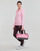 vaatteet Naiset Verryttelypuvut adidas Performance W LIN FT TS Vaaleanpunainen