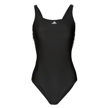 vaatteet Naiset Yksiosainen uimapuku adidas Performance 3S MID SUIT Musta