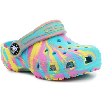 kengät Lapset Sandaalit ja avokkaat Crocs Classic Marbled Kids Clog T 206838-4SM Monivärinen