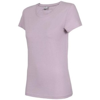 vaatteet Naiset Lyhythihainen t-paita 4F TSD013 Violetti