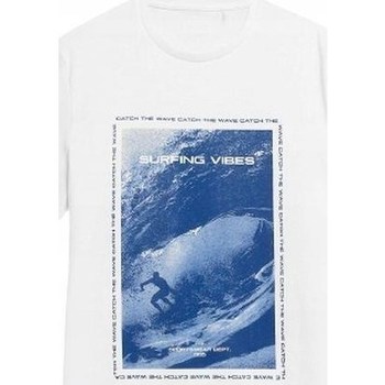 vaatteet Miehet Lyhythihainen t-paita 4F TSM049 Valkoinen