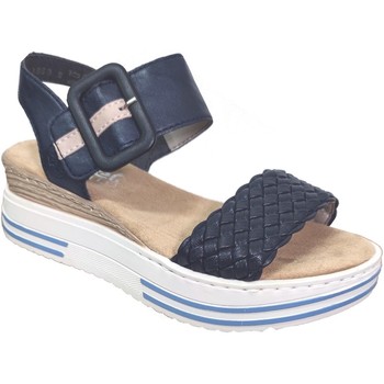 kengät Naiset Sandaalit ja avokkaat Rieker V1678 Sininen