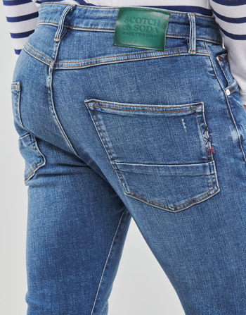 Scotch & Soda Singel Slim Tapered Jeans In Organic Cotton  Blue Shift Sininen
