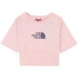 vaatteet Naiset T-paidat & Poolot The North Face GHYÈ_ BNHGG SS CROPPED GRAPHIC TEE Vaaleanpunainen