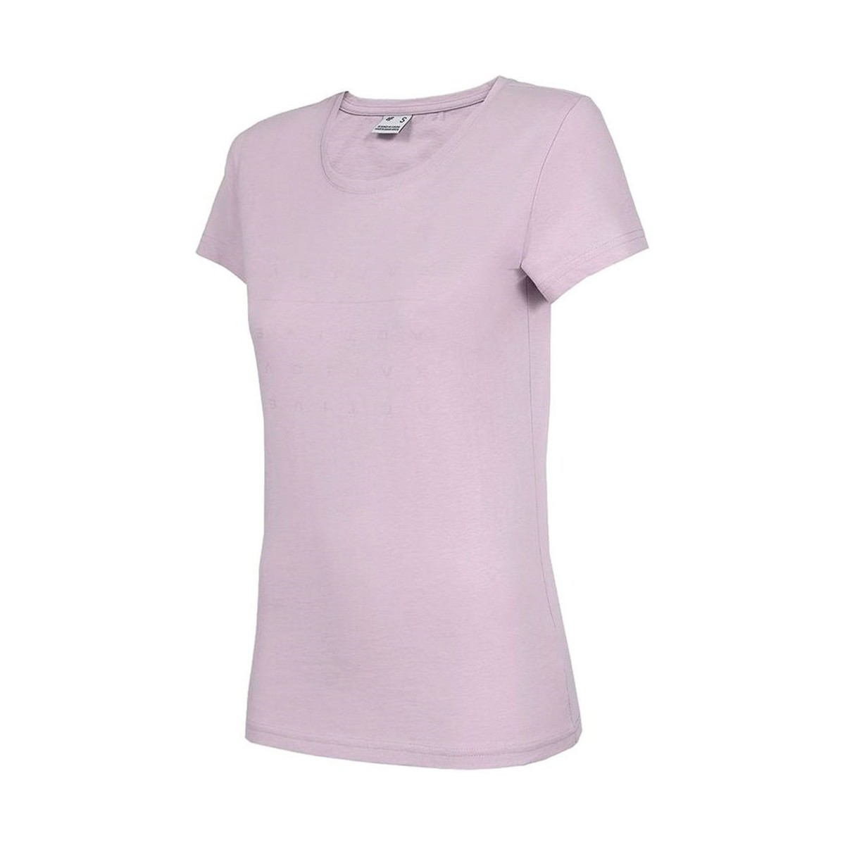 vaatteet Naiset Lyhythihainen t-paita 4F TSD013 Violetti