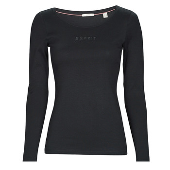 vaatteet Naiset T-paidat pitkillä hihoilla Esprit SUS lslv sl Musta