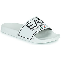 kengät Rantasandaalit Emporio Armani EA7 SHOES BEACHWEAR Valkoinen / Musta