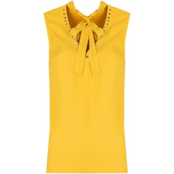 vaatteet Naiset Topit / Puserot Liu Jo W69061 T5620 | Top Keltainen