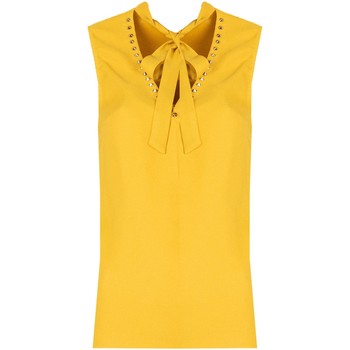 vaatteet Naiset Topit / Puserot Liu Jo W69061 T5620 | Top Keltainen
